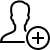 Register user icon